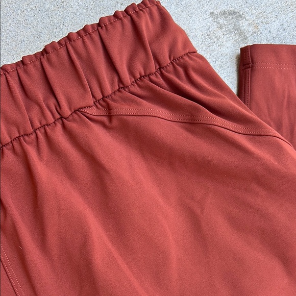 Lululemon Rust Red Drawstring Pants - Picture 7 of 11